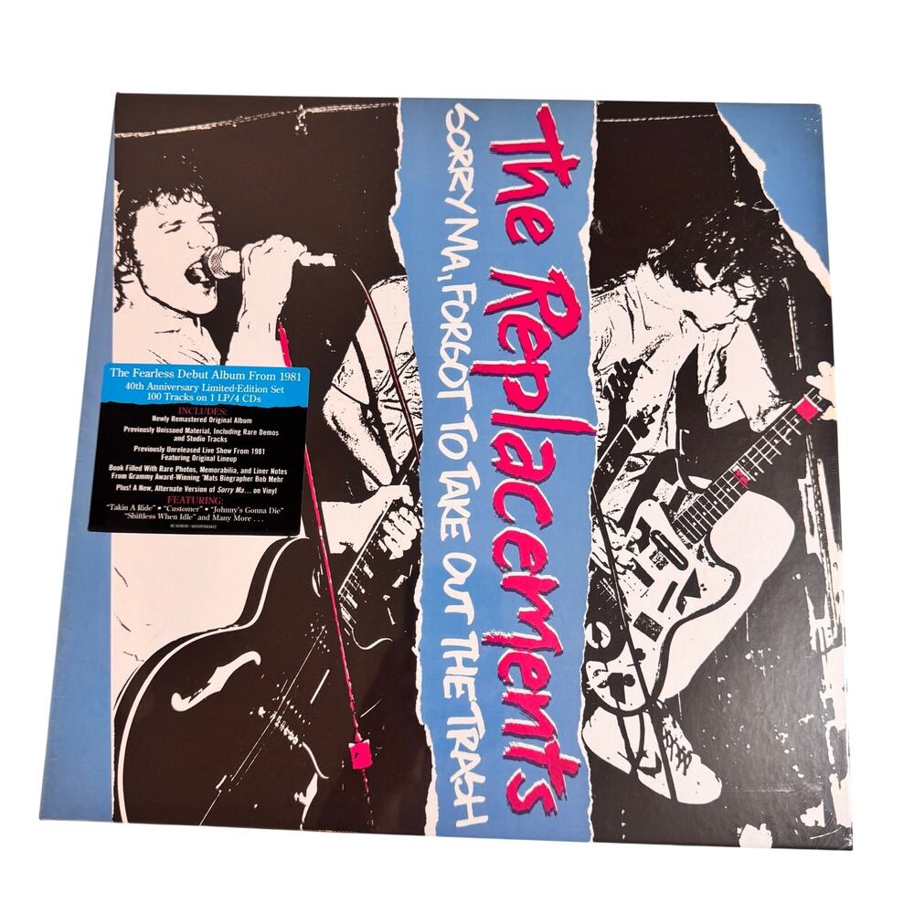 The Replacements Sorry Ma Forgot To Take Out The Trash 40th Anniversary Box Set